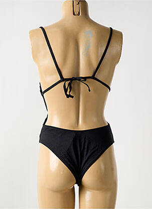 Costum de baie dintr-o singură piesă bretele elastice negru YSABEL MORA femeie