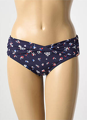 Chiloți de baie imprimeu floral chiloți albastru YSABEL MORA femme