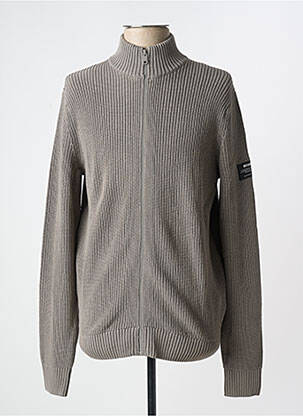 Vestă cu mâneci lungi gri ECOALF bărbat