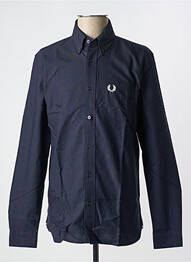 Cămașă cu mâneci lungi croială dreaptă albastru FRED PERRY homme