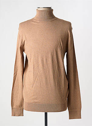 Pulover cu guler înalt maro SCOTCH & SODA bărbat