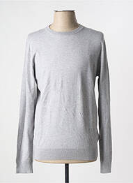 Pulover guler rotund mâneci lungi gri SCOTCH & SODA bărbat