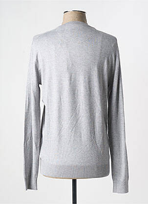 Pulover guler rotund mâneci lungi gri SCOTCH & SODA bărbat