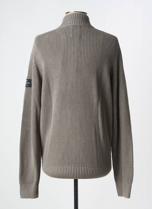 Vestă cu mâneci lungi gri ECOALF bărbat