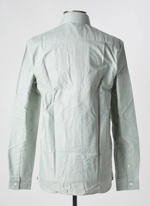 Cămașă cu mâneci lungi verde FRED PERRY bărbat