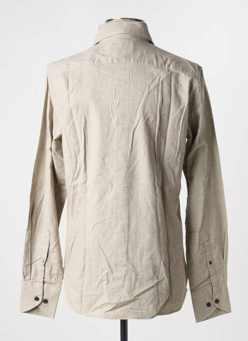Cămașă cu mâneci lungi bej DSTREZZED bărbat