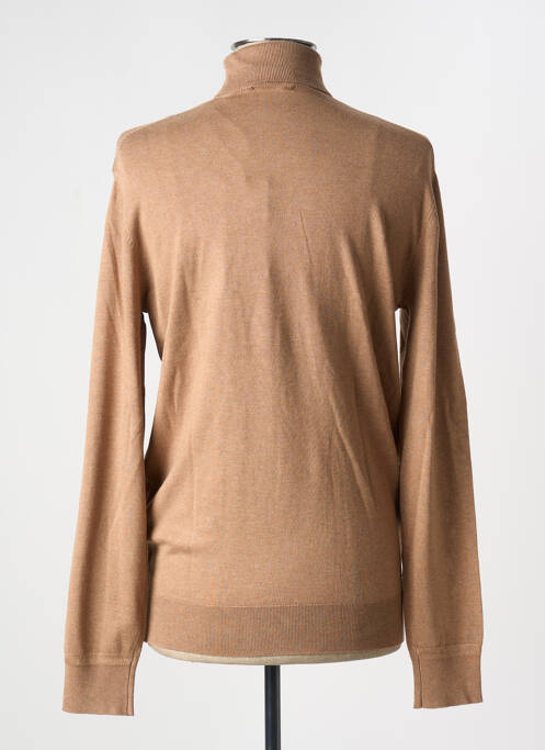 Pulover cu guler înalt maro SCOTCH & SODA bărbat