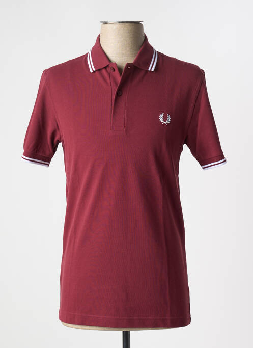 Polo roșu FRED PERRY bărbat