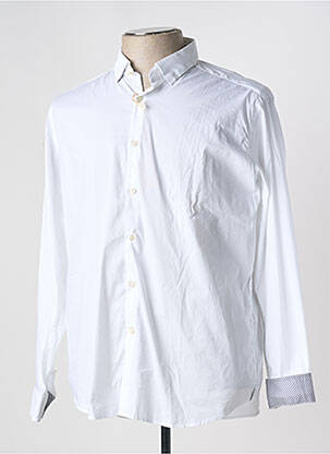 Cămașă cu mâneci lungi alb FIL NOIR bărbat