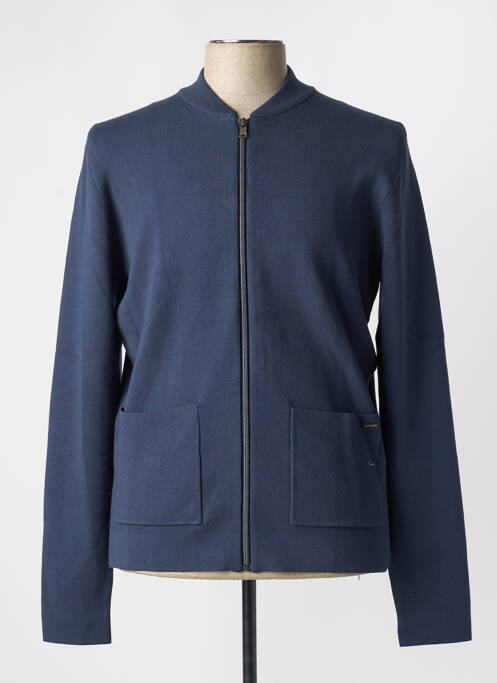 Vestă cu mâneci lungi albastru DSTREZZED bărbat