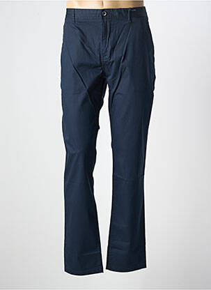 Pantalon chino închidere cu fermoar sub clapetă cu nasturi albastru SCOTCH & SODA femeie