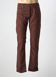 Pantalon drept buzunare maro MCS homme