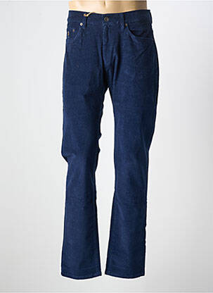 Pantalon drept croială dreaptă albastru MCS bărbat