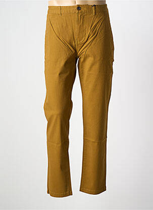 Pantalon chino închidere cu fermoar sub clapetă cu nasturi maro SCOTCH & SODA femeie