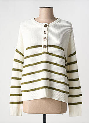 Pulover alb VILA femeie