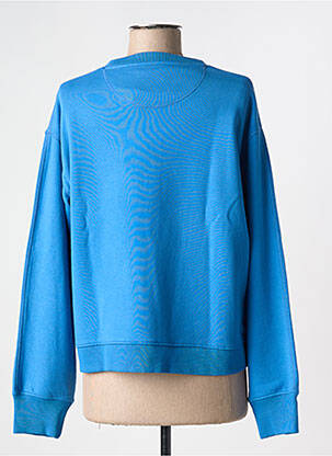 Hanorac broderie mâneci lungi albastru LEON & HARPER femeie