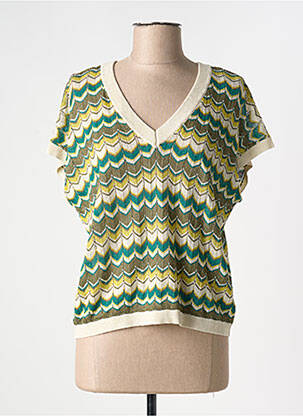 Pulover verde VILA femeie