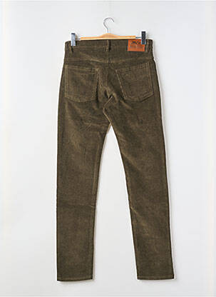 Pantalon slim buzunare verde MCS femeie