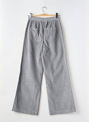 Pantalon evazat talie elastică gri THINKING MU femeie