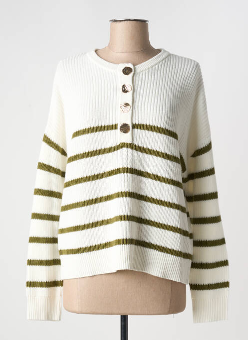 Pulover alb VILA femeie