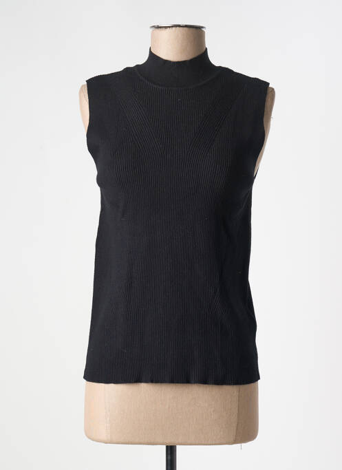 Pulover cu guler înalt negru B.YOUNG femeie