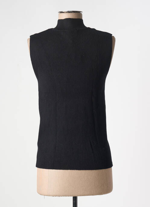 Pulover cu guler înalt negru B.YOUNG femeie