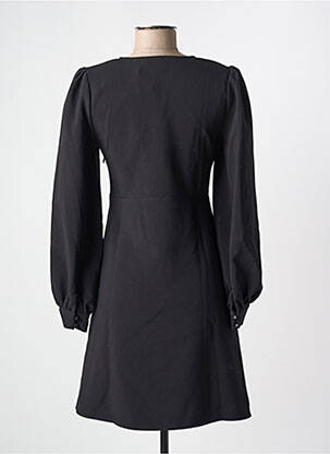 Rochie midi mâneci lungi mâneci lungi negru ICHI femeie