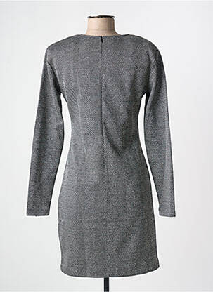 Rochie scurtă mâneci lungi mâneci lungi negru ICHI femeie