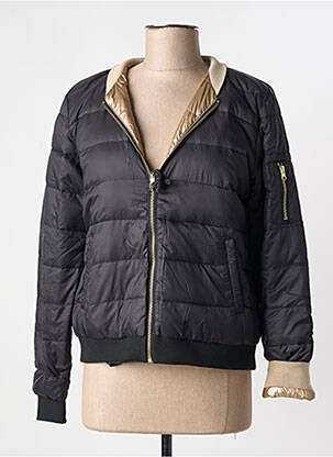 Geacă matlasată negru LA PETITE ETOILE femeie