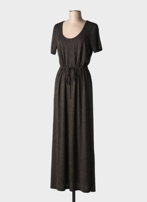 Rochie lungă mâneci scurte mâneci scurte negru PIECES femme