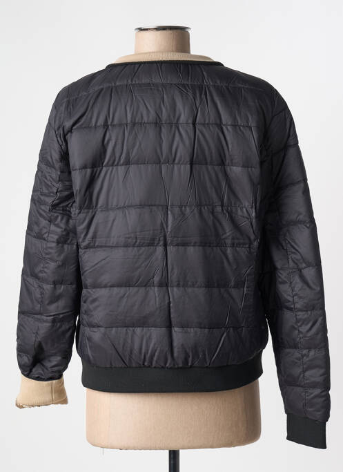 Geacă matlasată mâneci lungi fără glugă negru LA PETITE ETOILE femme