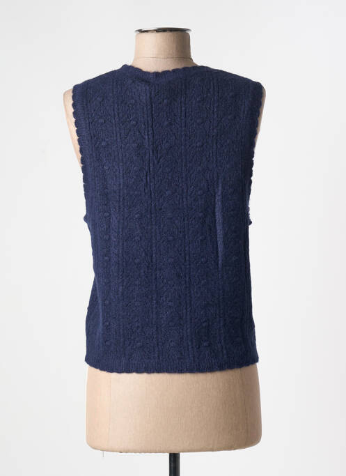 Vestă fără mâneci albastru LA PETITE ETOILE femeie