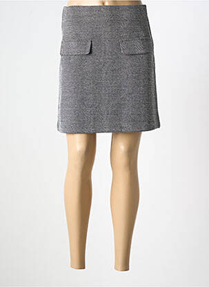 Fustă scurtă gri ICHI femeie