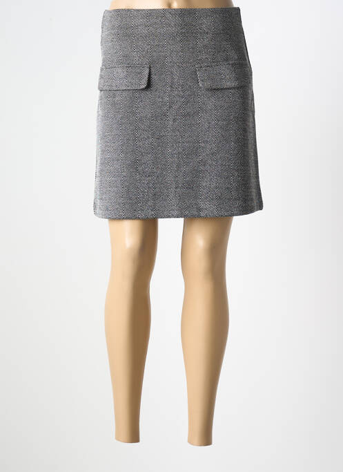 Fustă scurtă gri ICHI femeie