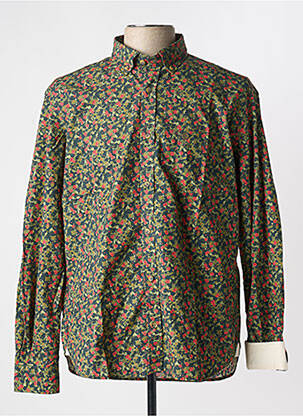 Cămașă cu mâneci lungi verde SERGE BLANCO bărbat