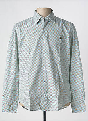 Cămașă cu mâneci lungi verde SERGE BLANCO bărbat