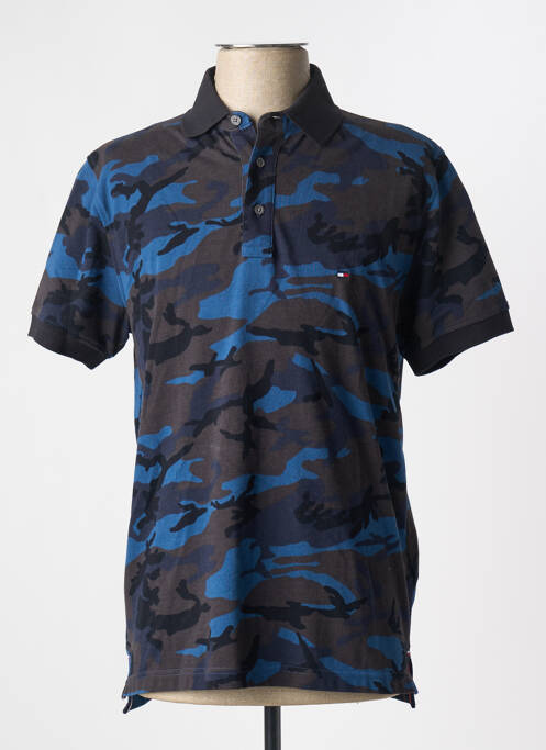 Polo negru TOMMY HILFIGER bărbat