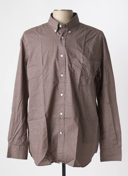 Cămașă cu mâneci lungi maro EDEN PARK bărbat