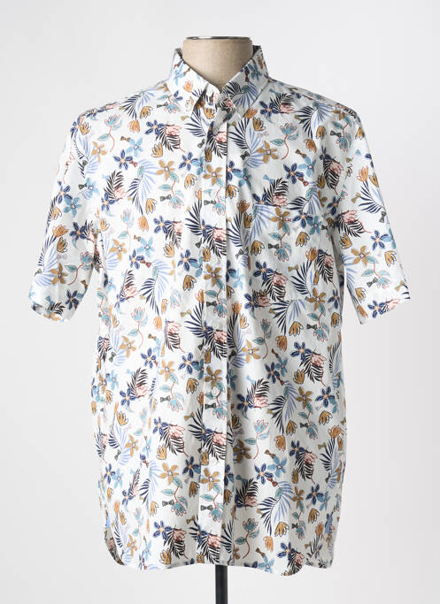 Cămașă cu mâneci scurte alb EDEN PARK bărbat