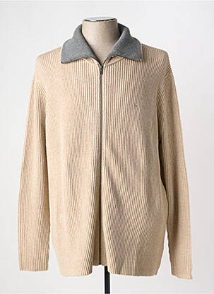 Vestă cu mâneci lungi bej EDEN PARK bărbat