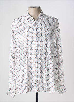 Cămașă cu mâneci lungi alb SERGE BLANCO bărbat