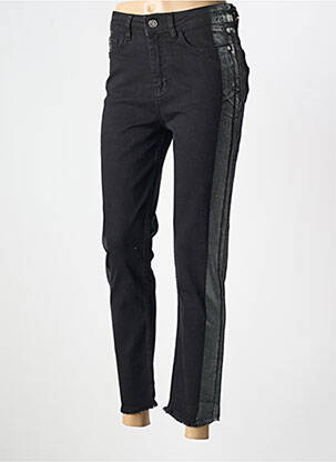 Blugi cu croială slim negru BSB femeie