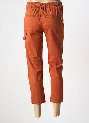 Pantalon 7/8 elasticitate mărime normală portocalie PLEASE femeie