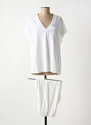 Pijama alb PLUTO femeie