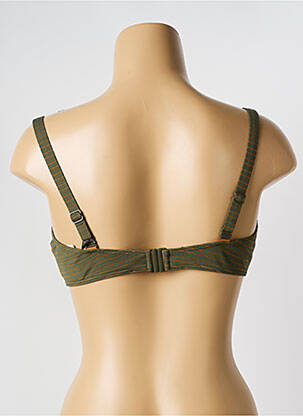 Sutien de costum de baie elasticitate sutien cupe întregi cu decolteu înalt verde PRIMADONNA femeie
