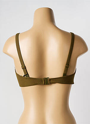 Sutien de costum de baie elasticitate sutien balconet cu decolteu înalt verde PRIMADONNA femeie