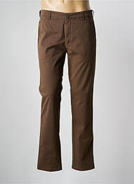 Pantalon chino elasticitate mărime normală maro MEYER homme