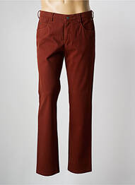 Pantalon chino țesătură melanj mărime normală maro MEYER homme
