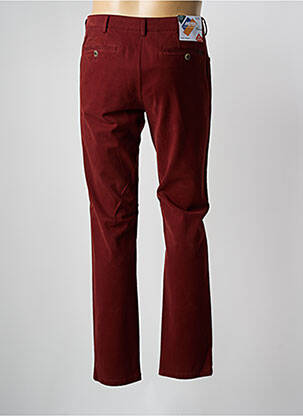 Pantalon chino bio mărime normală portocalie MEYER bărbat