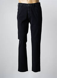 Pantalon chino elasticitate talie joasă negru MEYER homme